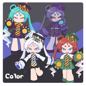 【SALE】「トランシィ」VRC対応オリジナル3Dモデル-Torang-shi_Chibi- 缩略图 6
