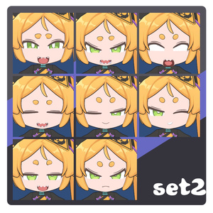 【SALE】「トランシィ」VRC対応オリジナル3Dモデル-Torang-shi_Chibi- 缩略图 4