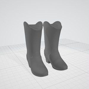 3d   靴　ブーツ