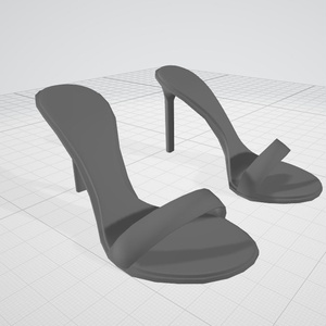 3d　靴　ハイヒール