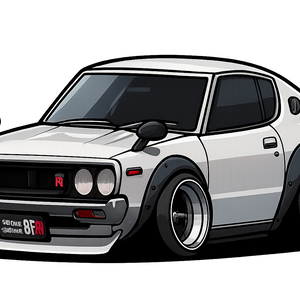 ケンとメリーのGTRデフォルメ画像