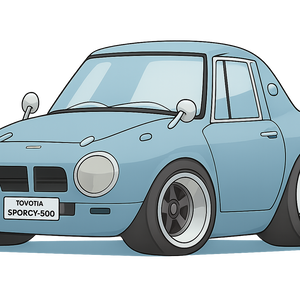 旧車風No.5再構築オリジナルミニスポーツ