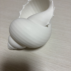 スパイラルほら貝｜3Dプリント用 高精細STLモデル