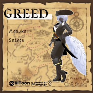 2アバター対応衣装⚓GREED⚓