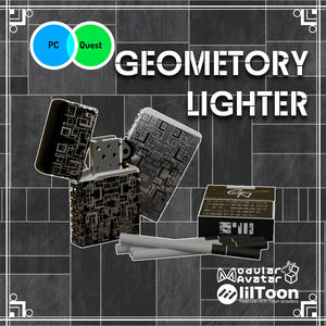【フォロワー100人記念】Geometory Lighter/ライター〈Quest検証済み〉