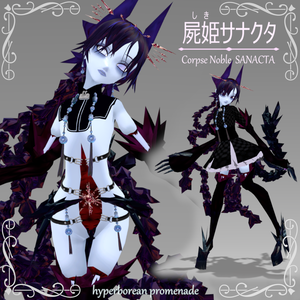 VRｱﾊﾞﾀｰ「屍姫サナクタ  Corpse Noble SANACTA」