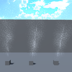 【Unity URP】水しぶきパーティクル（WaterSplash Particle）