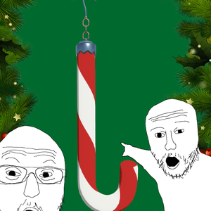 Candy Cane Earring + Blade