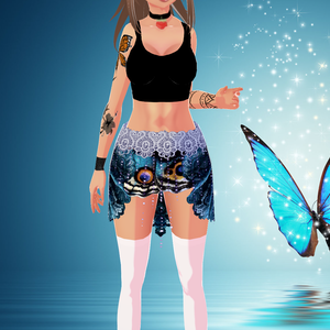 Beaded Bohemian Skirt
