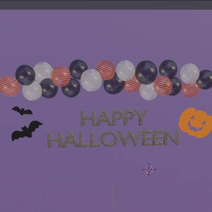 【３D】ハロウィン飾り風船