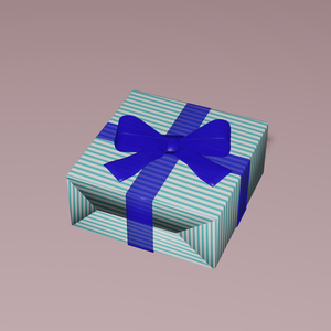 【３D】プレゼント箱