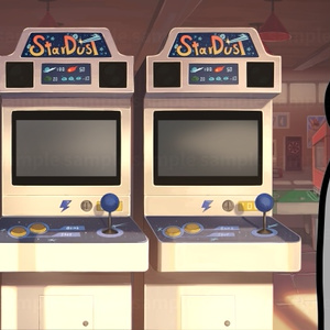 【オーバーレイ・配信背景】役目を終えたゲームセンター