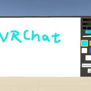 VRChat Prefab - UDON Drawing Board