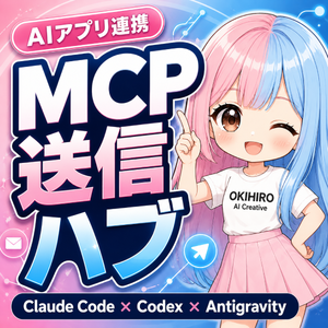 AIアプリ送信ハブMCP｜Claude Code・Codex・Antigravity連携ツール