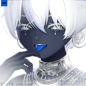 【キシャ・Kisha】Eye & tongue & makeup texture