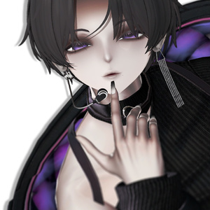 【アデノフォラ・Adenophora】Eye & tongue & makeup texture 缩略图 3