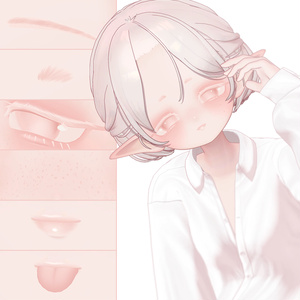 【しらつめ・Shiratsume・momo】🍑Eye & tongue & makeup texture