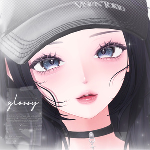 【海咲・Misaki】Glossy makeup texture