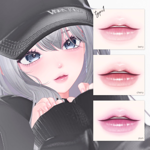 【海咲・Misaki】Glossy makeup texture 缩略图 4