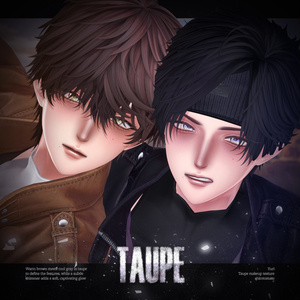 【悠莉・Yuri】Taupe makeup texture