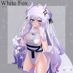 White Fox ✨SALE!✨【おしろぎつね】【5アバター対応】