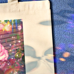 a-1589 柔らかな光の午後 soft light afternoonでトートバッグ作りました。(⁠^⁠^⁠)/