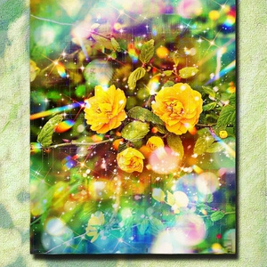 a-1854 季節に彈 Moment of Spring キャンバスアート - F6