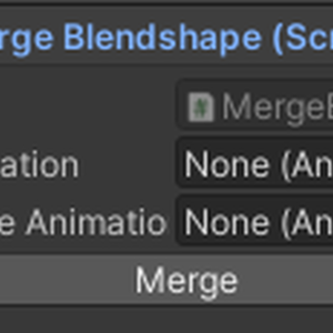 ボーンアニメーションとブレンドシェイプを合成するUnity用スクリプト