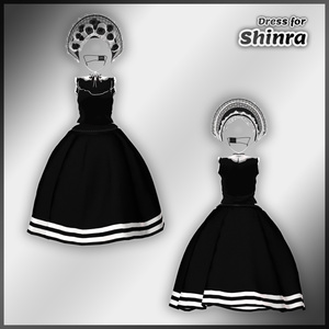 [Shinra 森羅] 'Dress & Parasol Set' #Shinra3D 缩略图 5