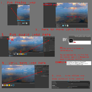 [VRChat Prefab]  World Lyric System 世界歌词システム U# 缩略图 2