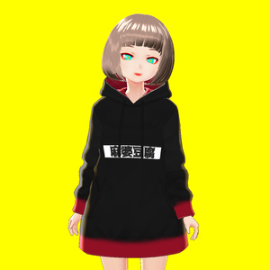 [VRoid]麻婆豆腐パーカー