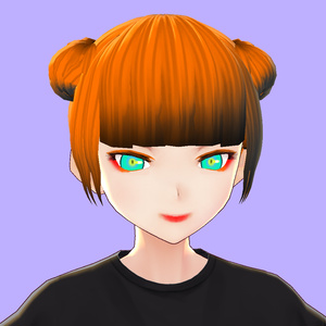 [VRoid]お団子ヘアー