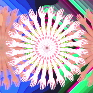 Glitched Hand -  Free VJ Loop 002