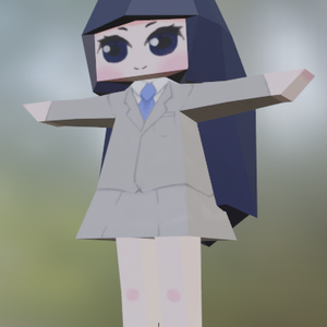 ローポリガール
