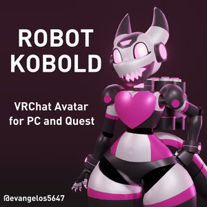Robot Kobold (Robold) [VRChat Avatar]