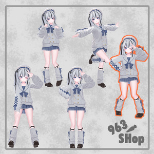 963 POSE PACK 2 【20種】 缩略图 4