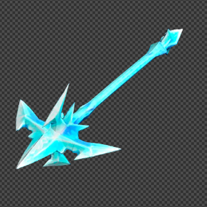 【3Dモデル 武器】氷の槍 / ファンタジー / ゲーム素材