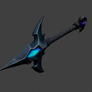 【3Dモデル 武器】闇の槍 / ダーク / ファンタジー / ゲーム素材