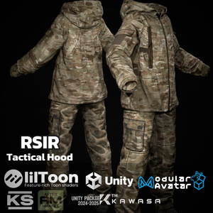 【VRC】RSIR_Tactics HOOD 缩略图 2