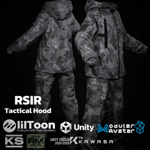 【VRC】RSIR_Tactics HOOD 缩略图 5