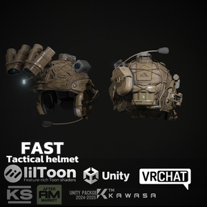 【VRC】FAST_Helmet 缩略图 2