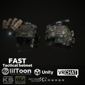 【VRC】FAST_Helmet 缩略图 3
