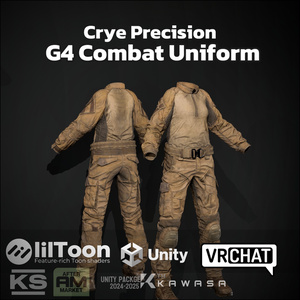 【VRC】Crye Precision G4 Combat Uniform 缩略图 4