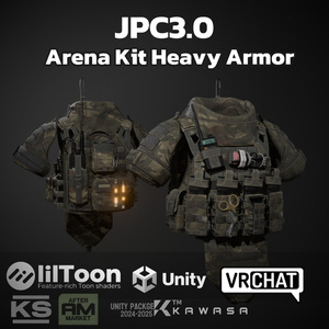 【VRC】JPC3.0 Arena Kit Heavy Armor 缩略图 6