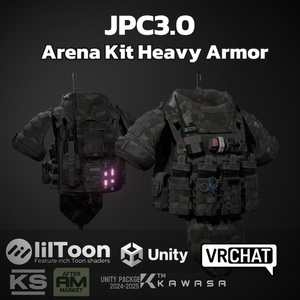 【VRC】JPC3.0 Arena Kit Heavy Armor 缩略图 3