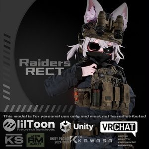 【VRC】Raider Outfit Set