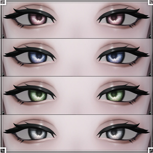 ˚‧ºꫛ【 Nakiya-泣夜-】ダウナーMakeup & Eyes texture ꫛº·˚ 缩略图 4