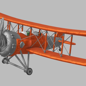 【無料】飛行機（複葉機） 缩略图 4