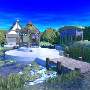 [3D Model] Water Lily Garden
