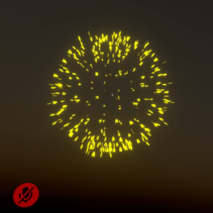 打ち上げ花火シェーダー